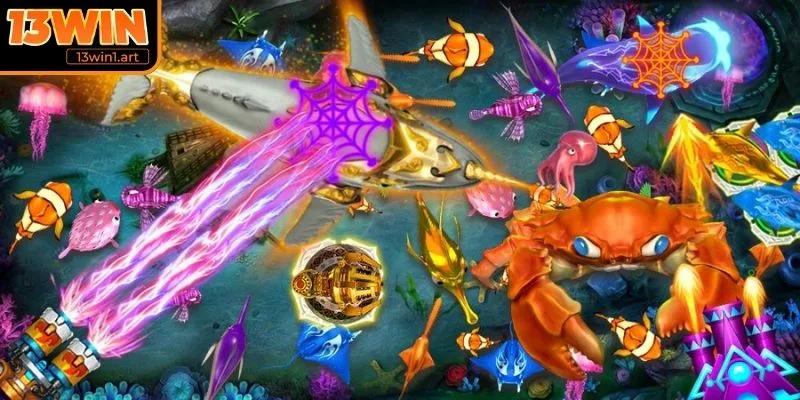ban ca 13win he thong Hệ thống cá và vũ khí độc đáo