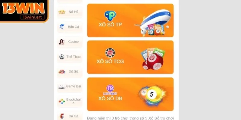 xo so 13win gioi thieu Giới thiệu về Xổ Số nhà cái 13WIN
