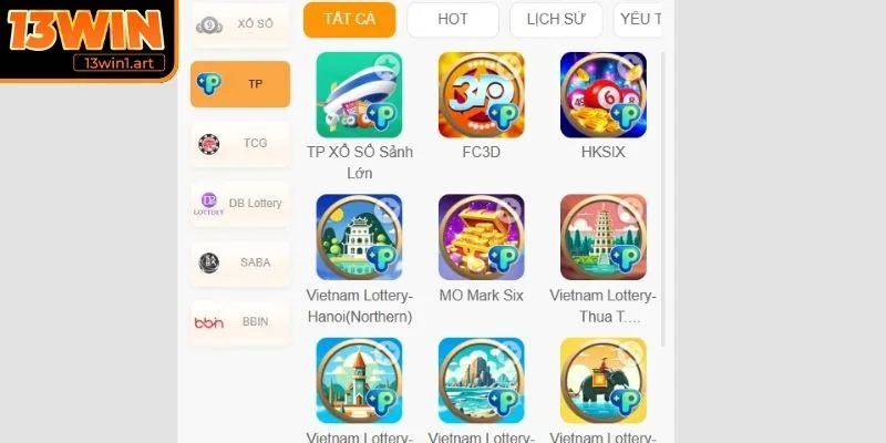xo so 13win nha phat hanh top player Nhà phát hành Top Player