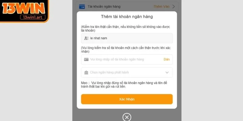 Chuyển khoản qua thẻ ATM